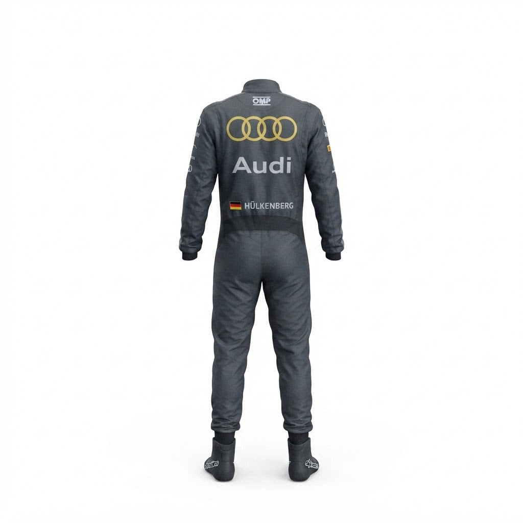 Audi Hülkenberg Racing Suit – Back View