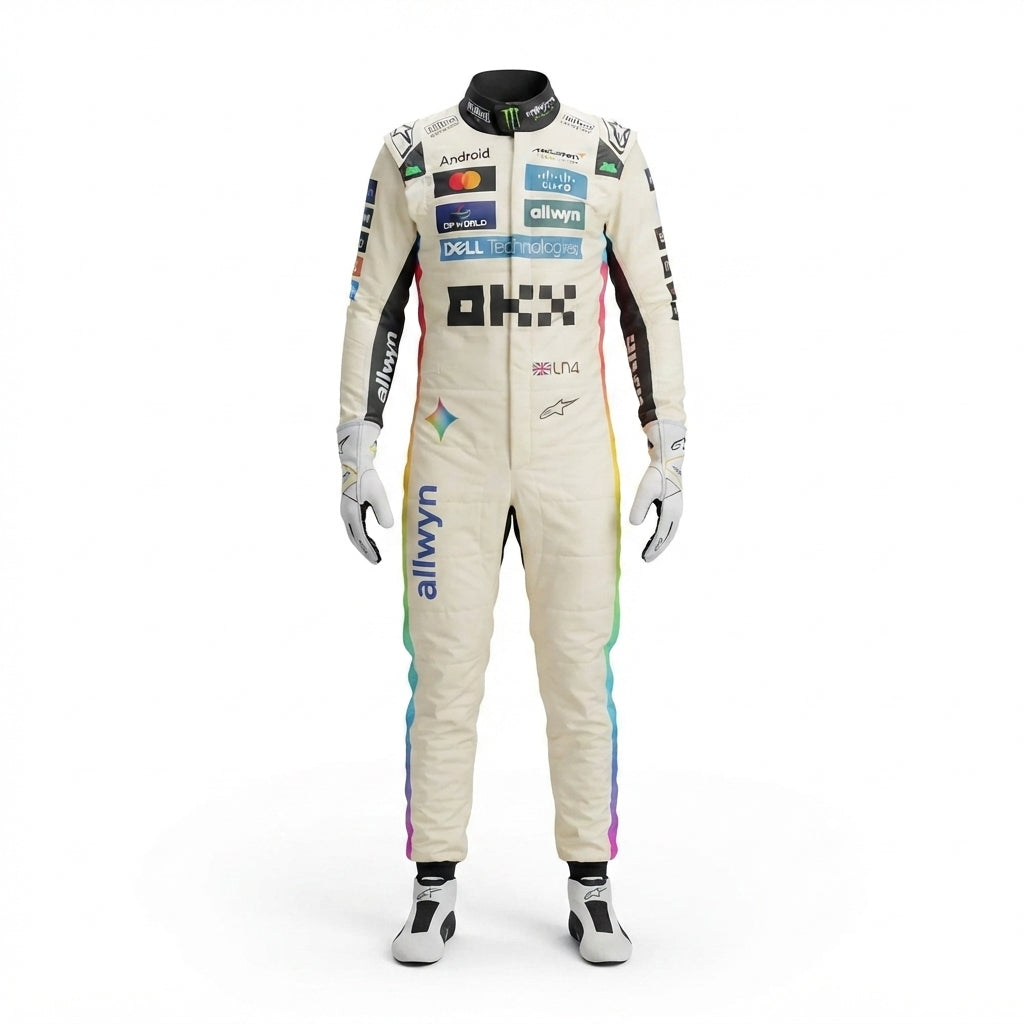 2026 McLaren Norris LN4 Racing Suit - Allwyn Edition