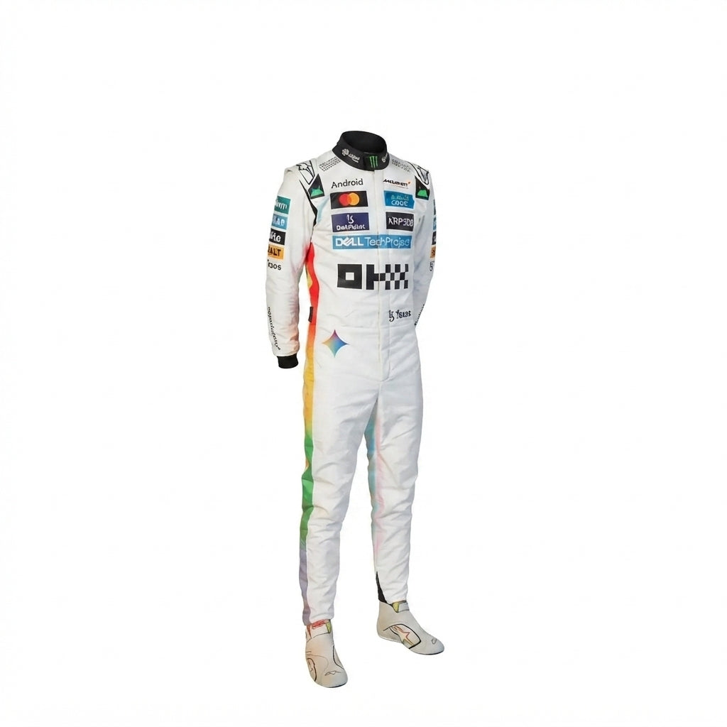 2026 McLaren Norris Racing Suit - Rainbow Edition Front