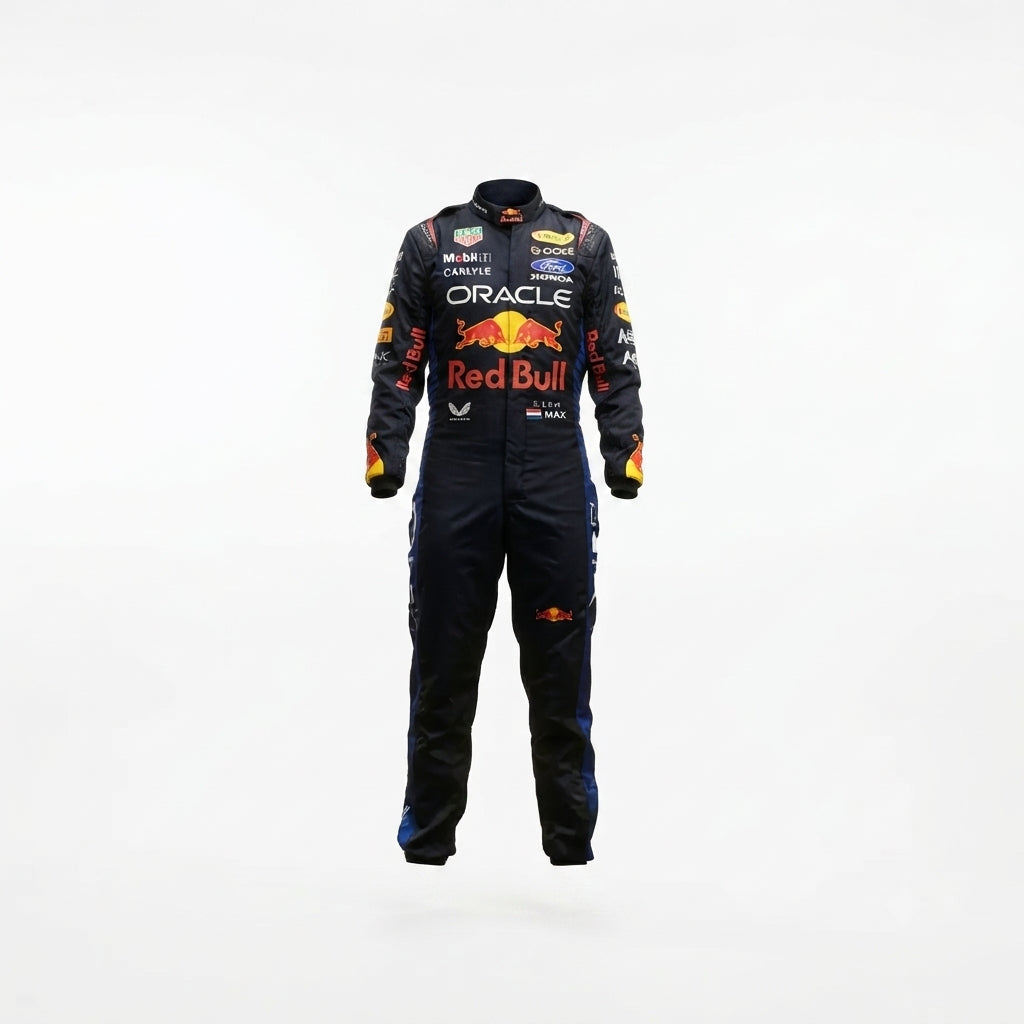 Max Verstappen RedBull Racing Suit 2025 - Side View