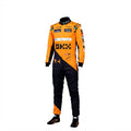 Lando Norris McLaren F1 2024 OKX Racing Suit - Full Papaya Orange View