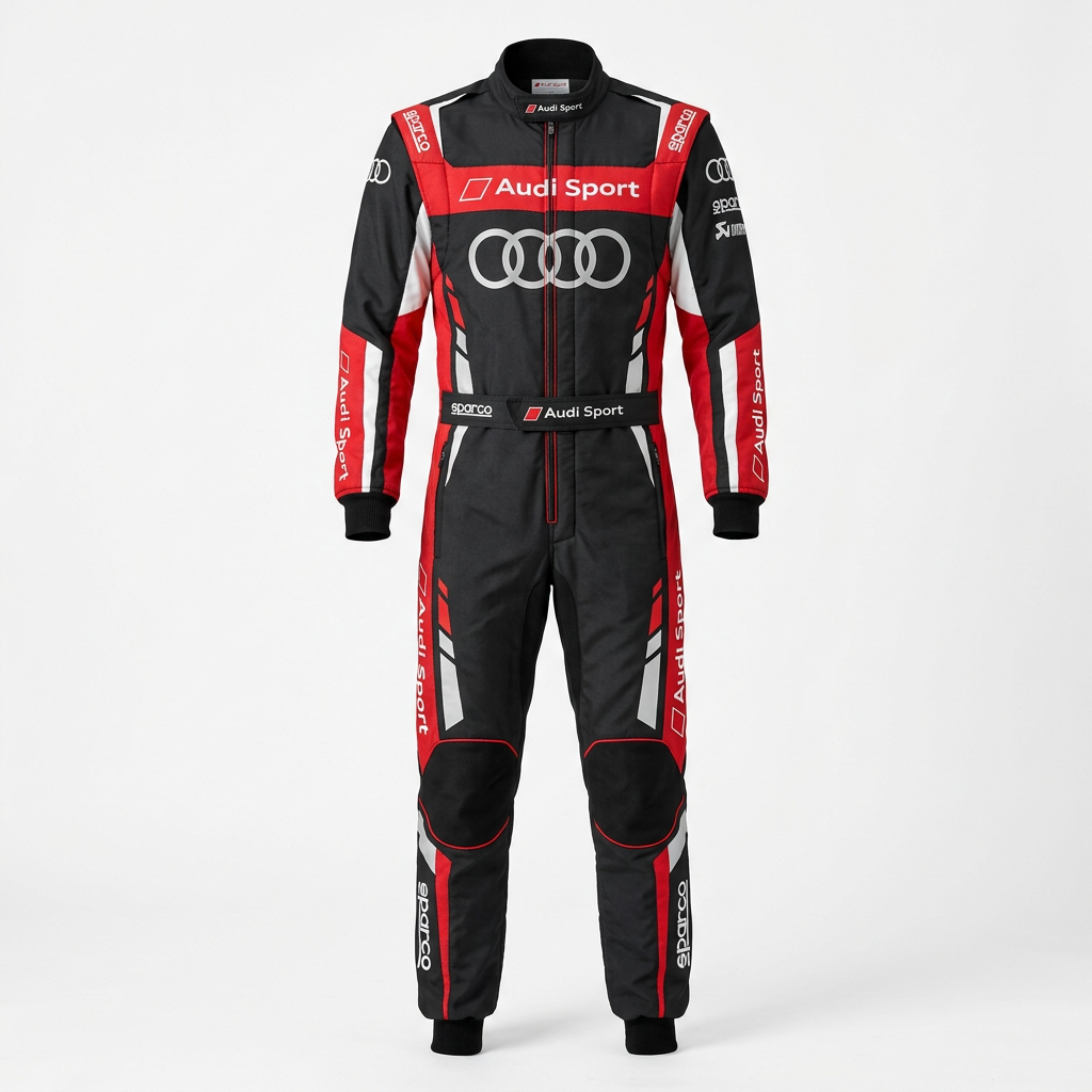Audi Sport 2020 Karting Suit – Front View