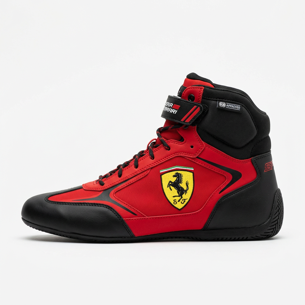 Ferrari 2022 Scuderia Karting Boots – Side View