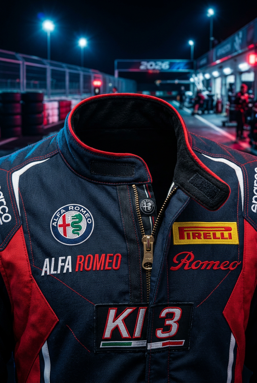 Alfa Romeo KI 3 Karting Suit 2026 - Detail Shot