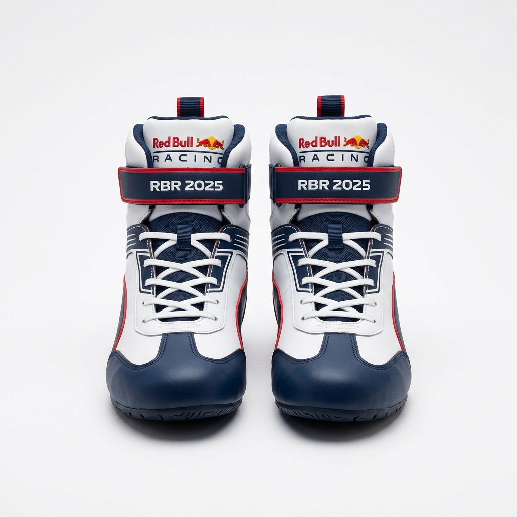 Red Bull Racing 2025 Boots – Front View
