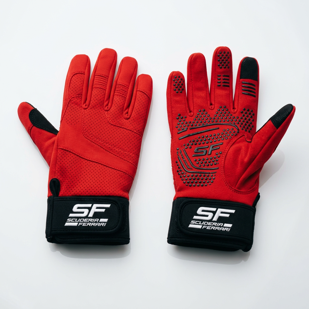 Ferrari 2025 Scuderia Karting Gloves – Palm View
