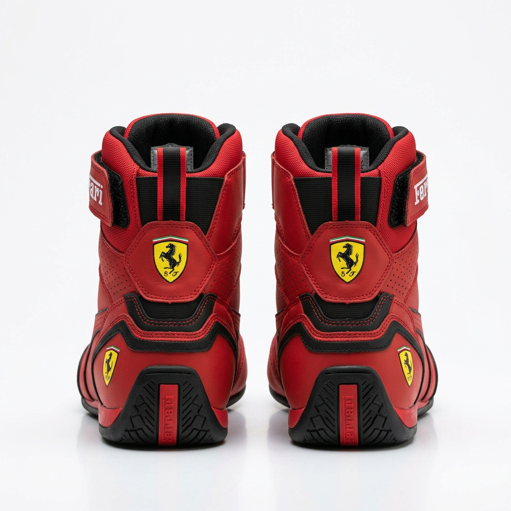 Ferrari 2020 Karting Boots – Rear View
