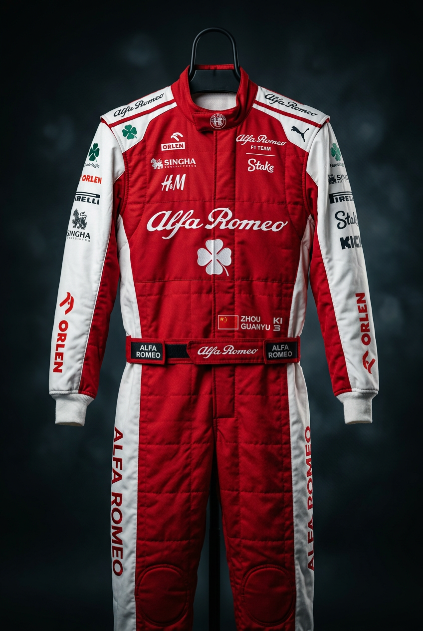 Alfa Romeo KI 3 Karting Suit 2024 - Front View