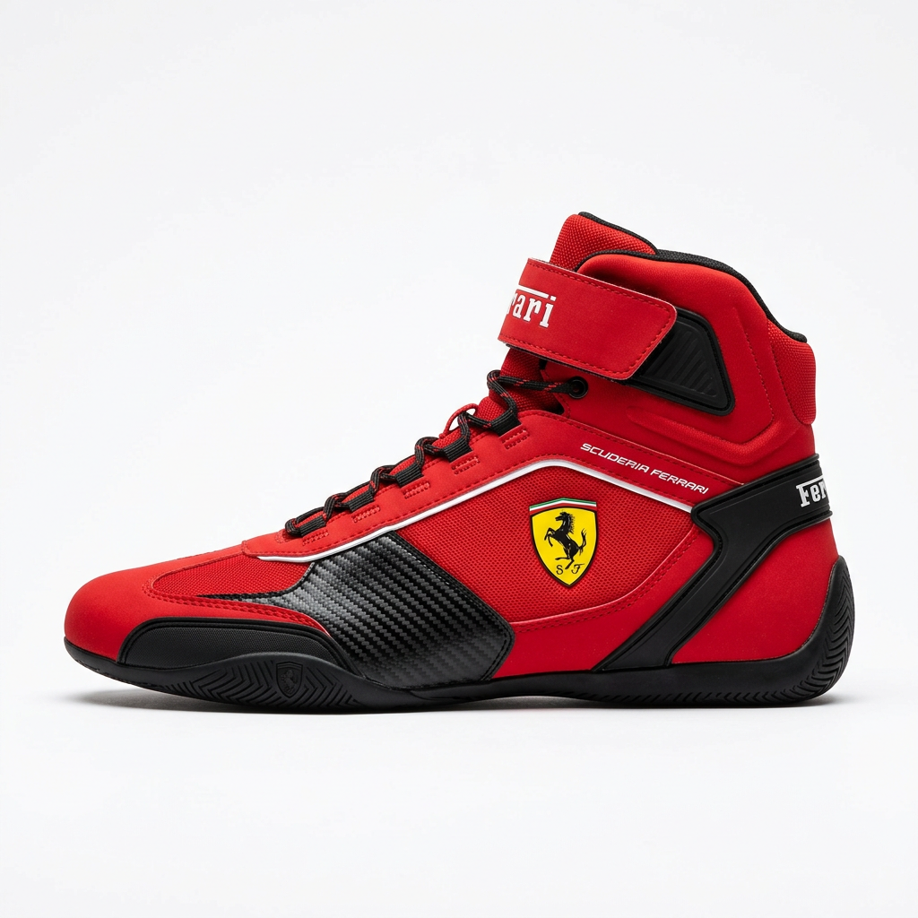 Ferrari 2024 Scuderia Karting Boots – Side View