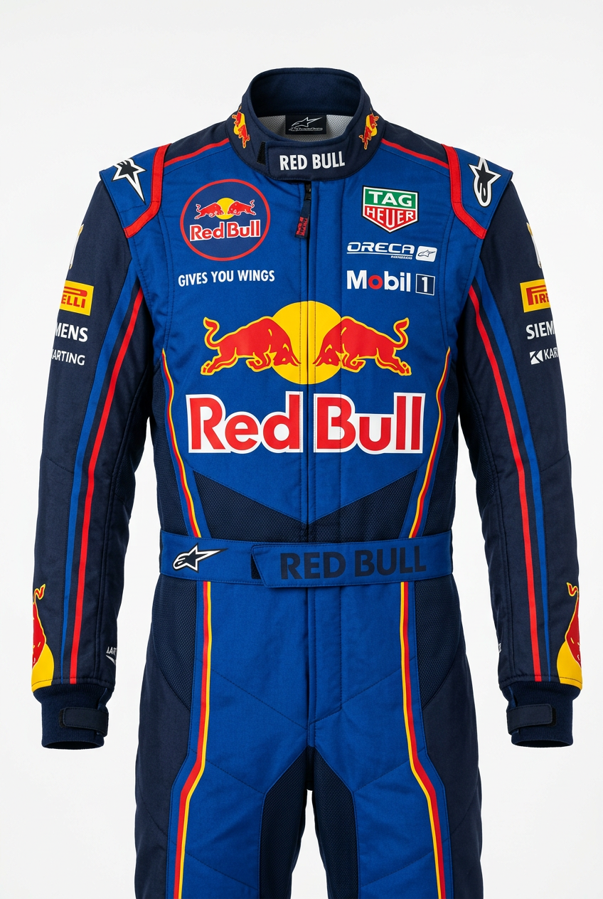 2026 Red Bull KA Racing Suit - Close Up Front