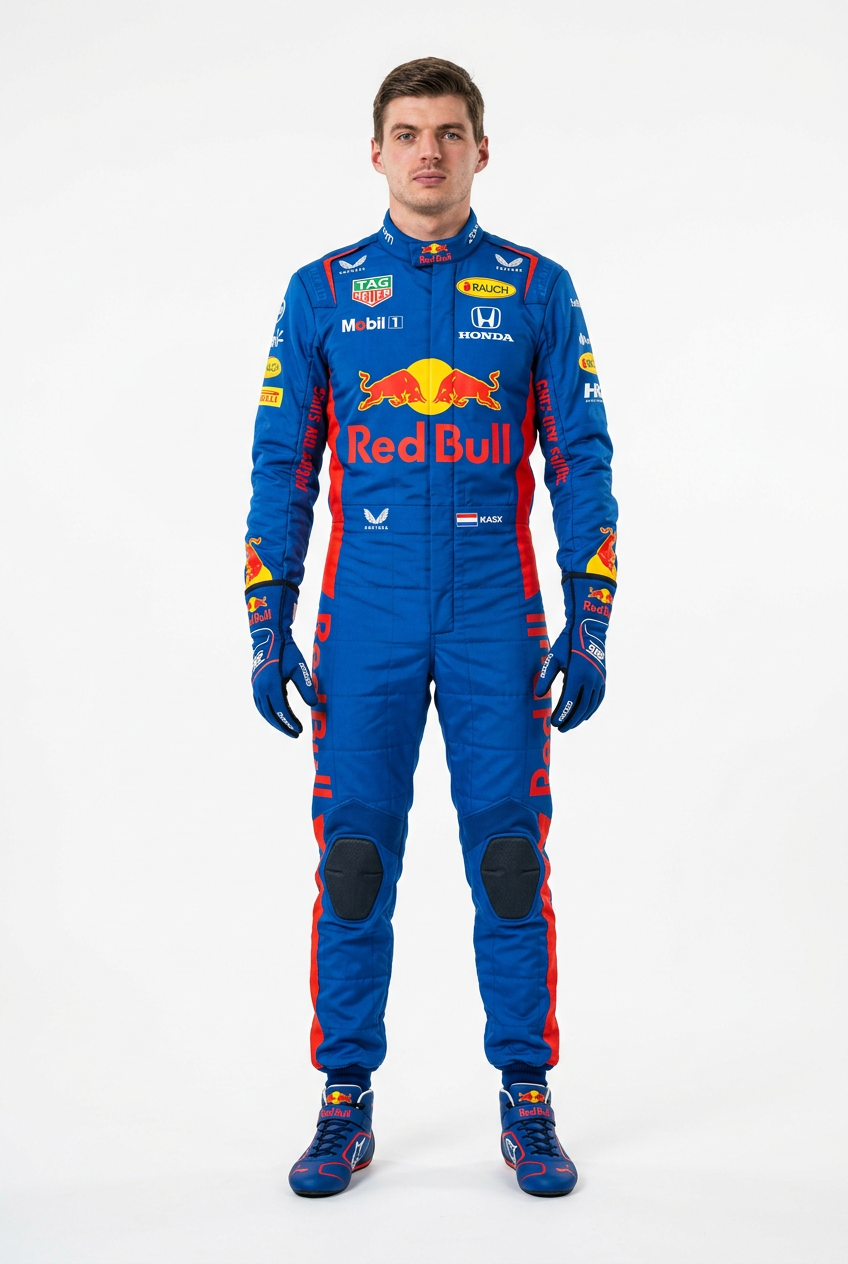 2026 Red Bull KA Racing Suit - Full Body Front View