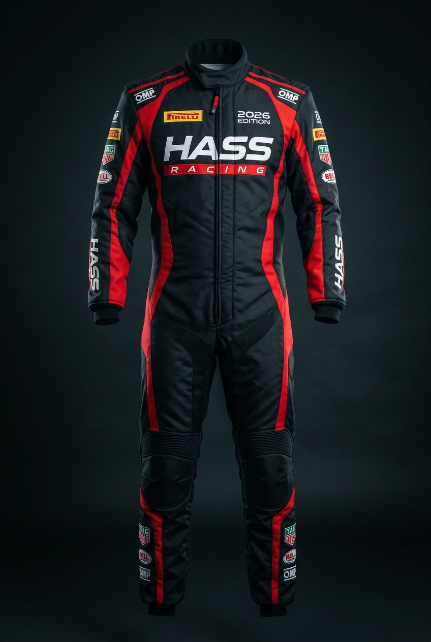 HASS Karting Suit 2026 - Front View