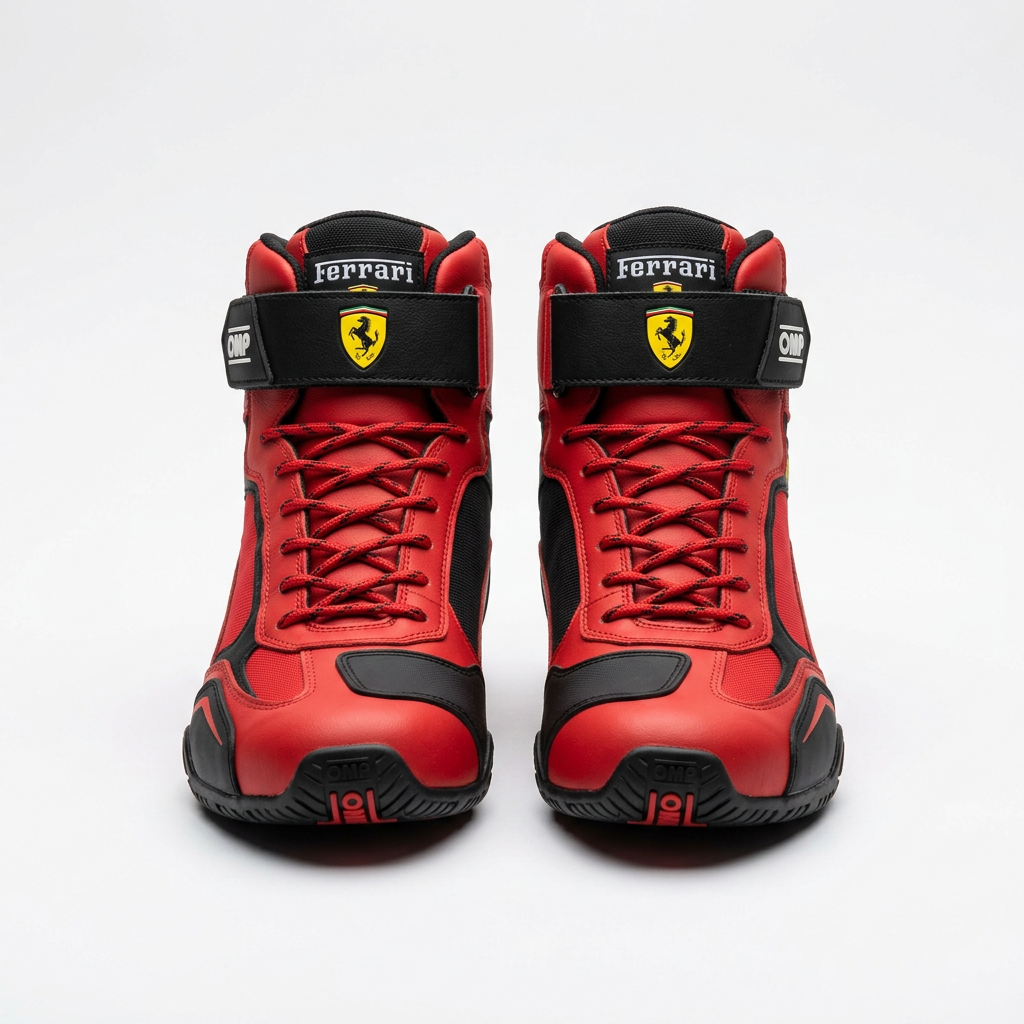 Ferrari 2020 Karting Boots – Front View