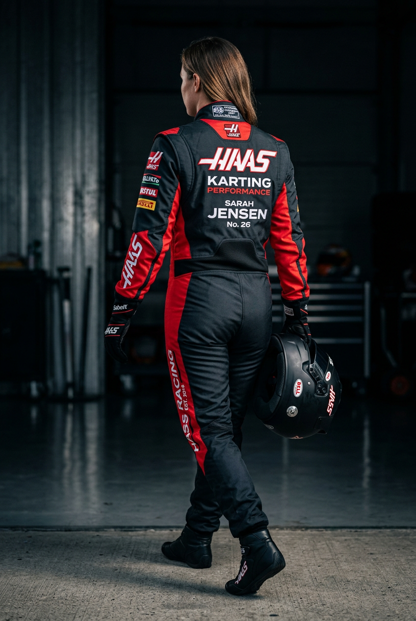 HASS Karting Suit 2026 - Side/Back View