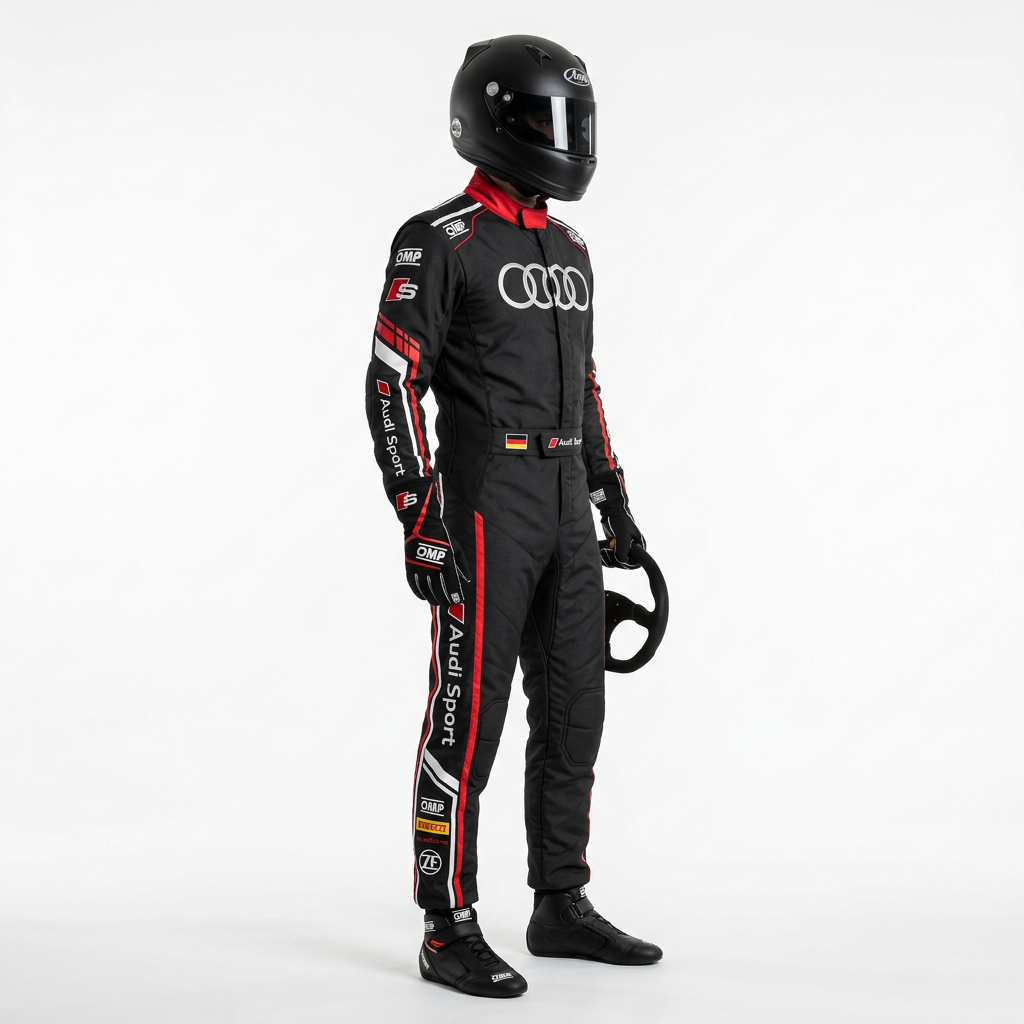 Audi Sport 2020 Karting Suit – Side View