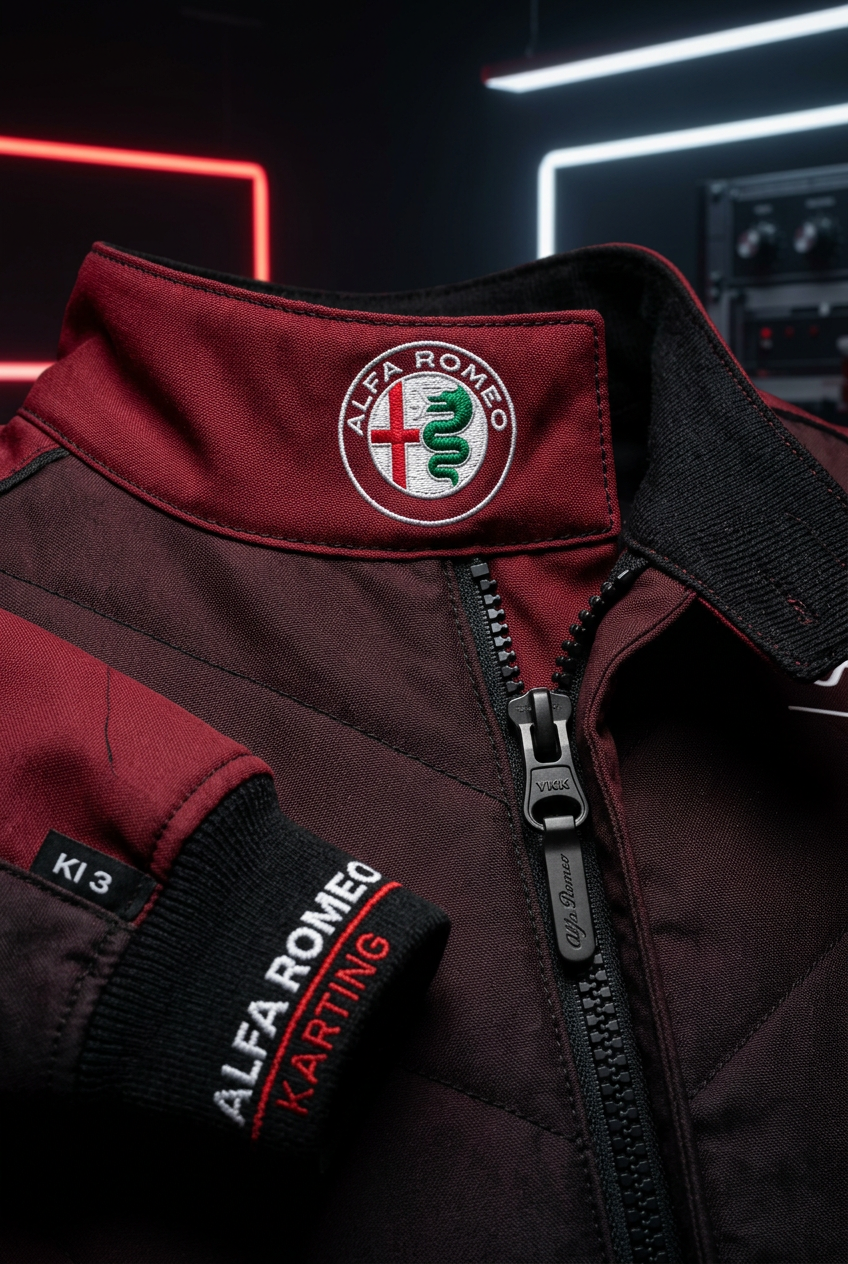 Alfa Romeo KI 3 Karting Suit 2024 - Detail Shot