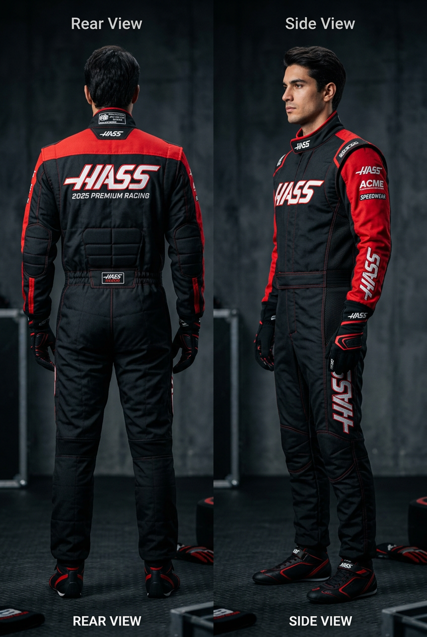 HASS Karting Suit 2025 - Side/Back View