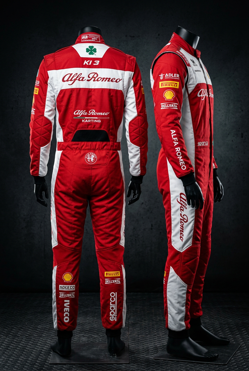 Alfa Romeo KI 3 Karting Suit 2023 - Side/Back View