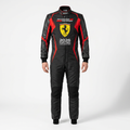 Ferrari 2026 Black Edition Karting Suit – Front View