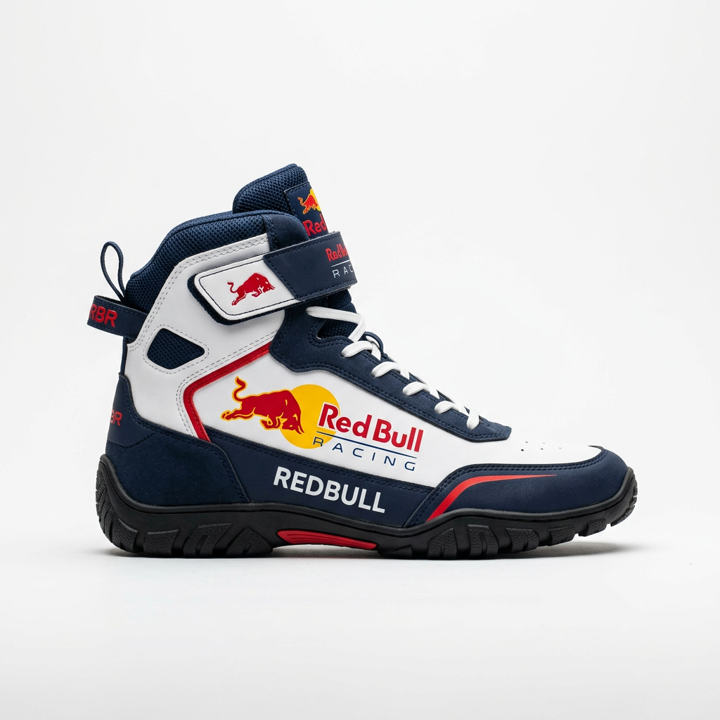 Red Bull Racing 2025 Boots – Side View